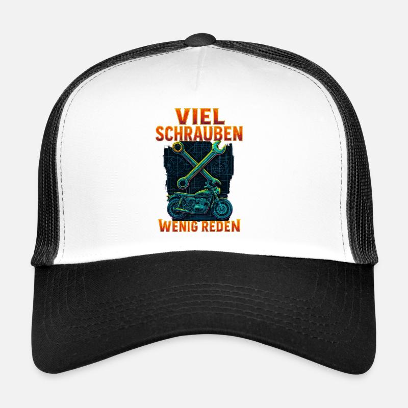 Beaucoup de baises, de petites moto qui parlent Casquette trucker 