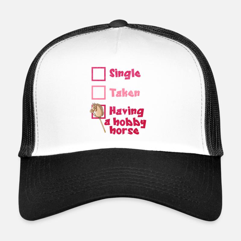 39 Prise individuelle ayant un cheval de promenade Casquette trucker 