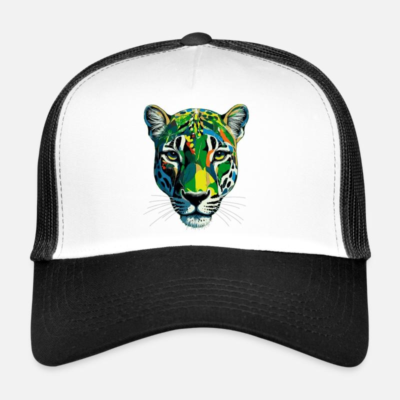 Panthère Colorée Casquette trucker 
