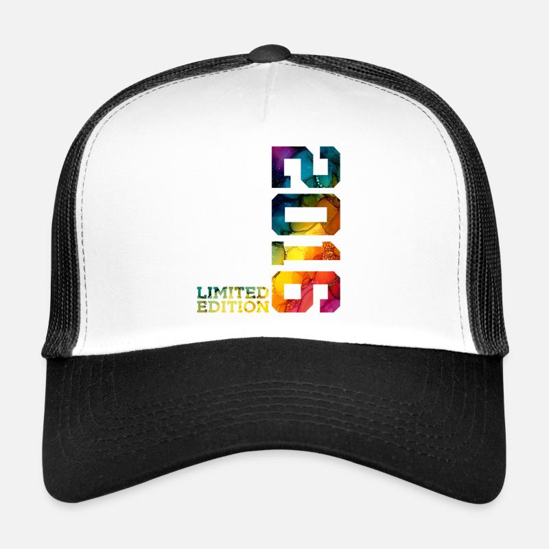 LIMITED EDITION 2016 10 JAHRE 10. GEBURTSTAG - Trucker Cap - Weiß/Schwarz