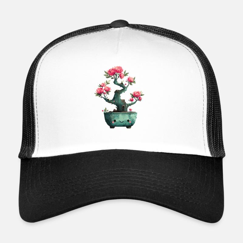 Kawaii Bonsai Blossoms Trucker Cap