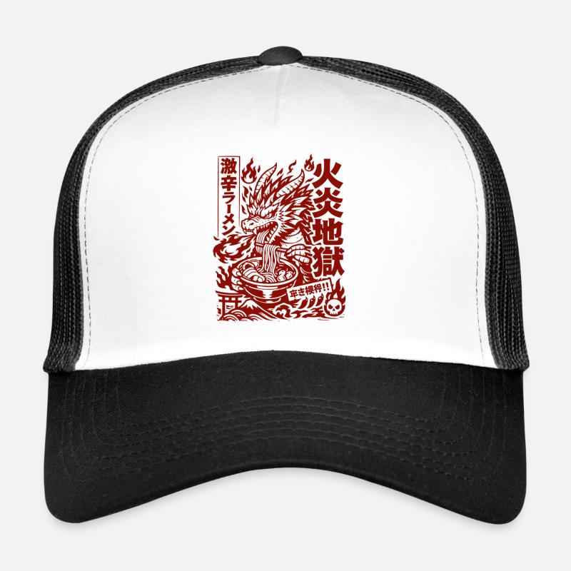 Dragons | Ramen | Soupe de nouilles | Extra épicé Casquette trucker 