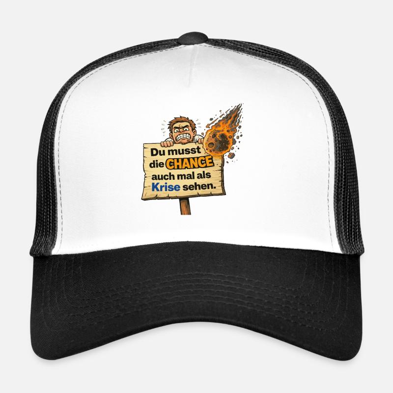 L’opportunité comme crise qui dit le design Casquette trucker 