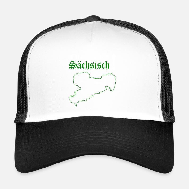 Dialecte saxon saxon de Saxe Casquette trucker 