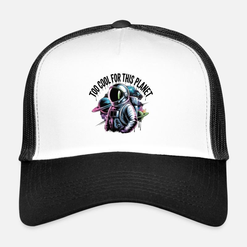 astronaute Casquette trucker 