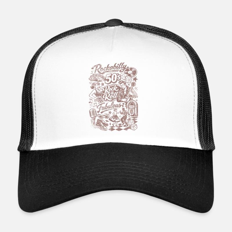 Rockabilly Vintage 50s Rock & Roll | Fabulous Trucker Cap