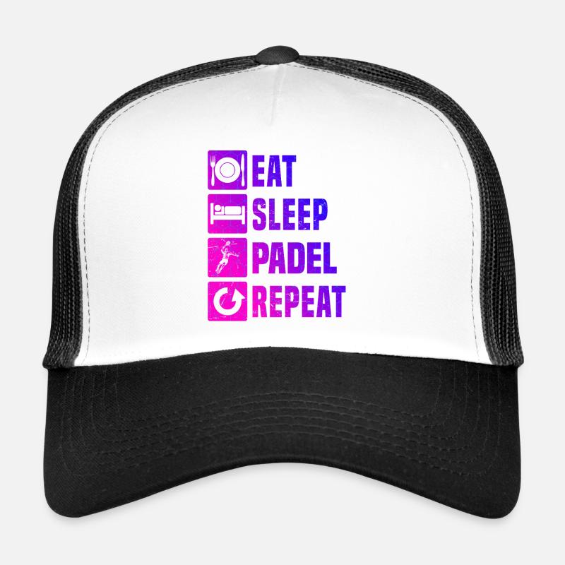 Le padel adore s’habiller chic Casquette trucker 