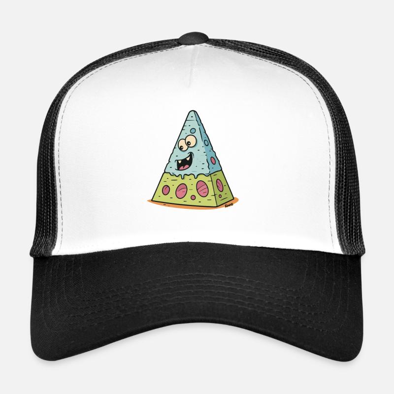 Cheese Volcano Laughing Face Trucker Cap