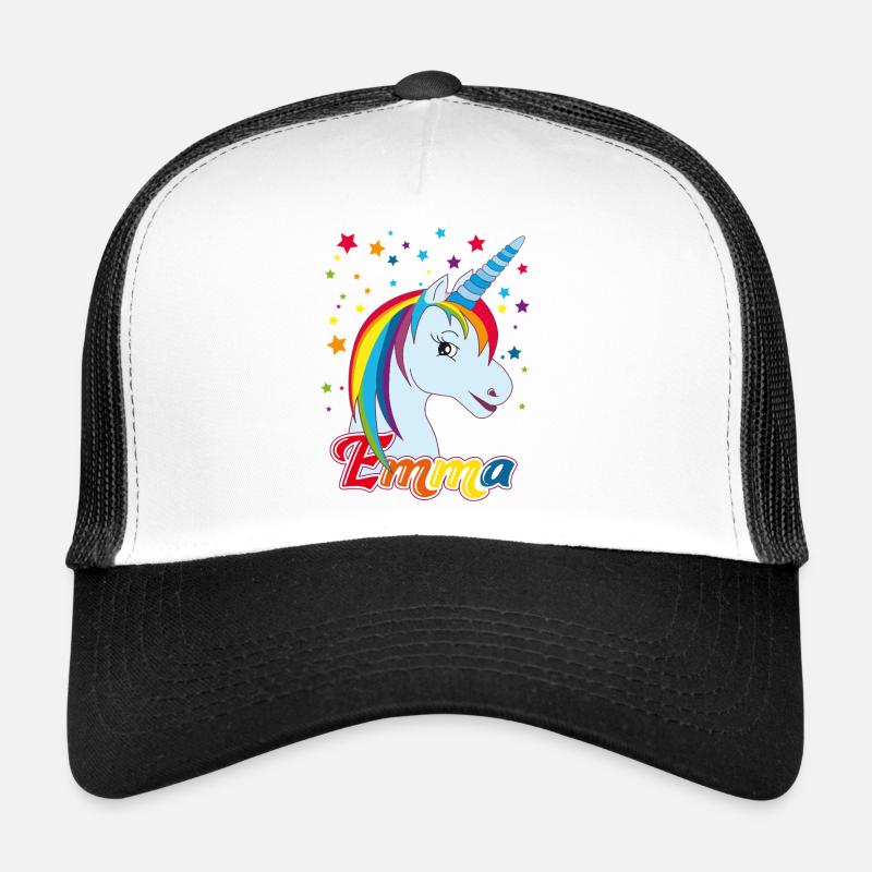 Emma, nom de jeune fille, prénom préféré Casquette trucker 