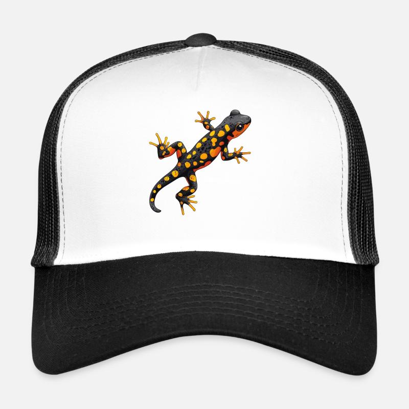 Fire Salamander Salamander Trucker Cap