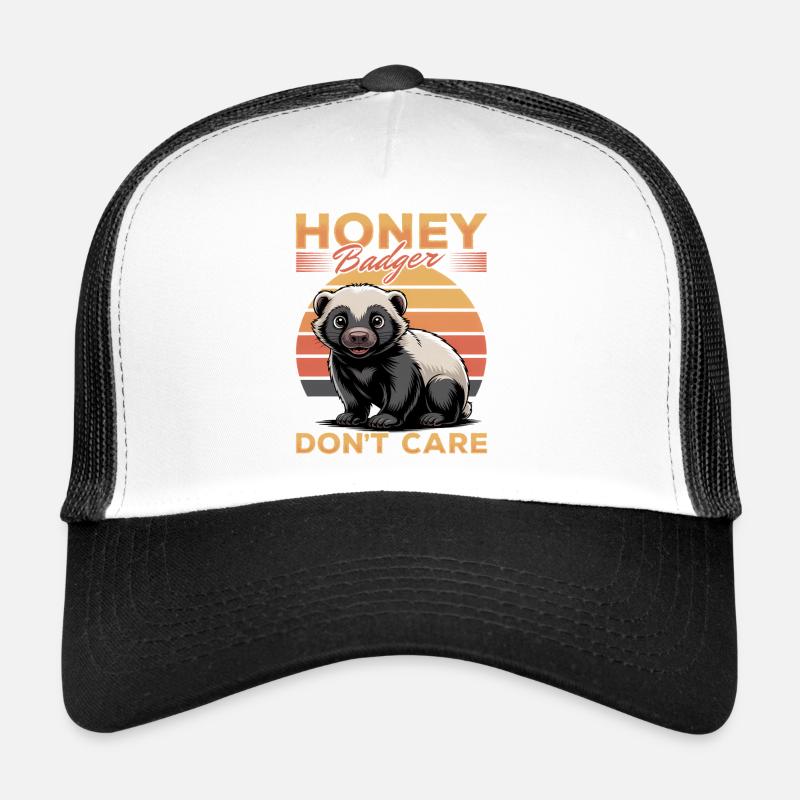 Blaireau drôle Casquette trucker 