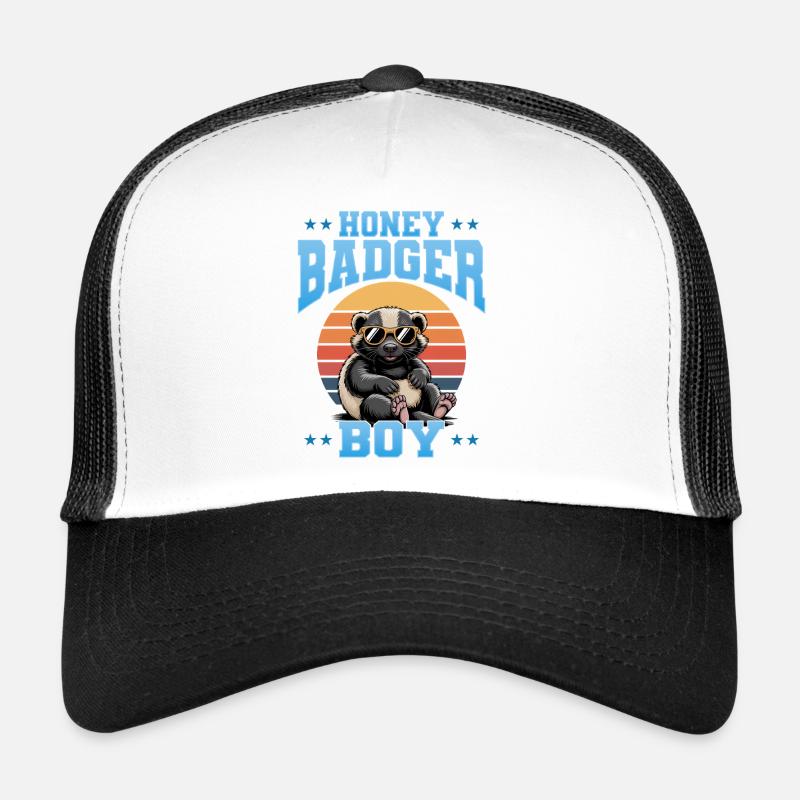 Funny Honey Badger Trucker Cap