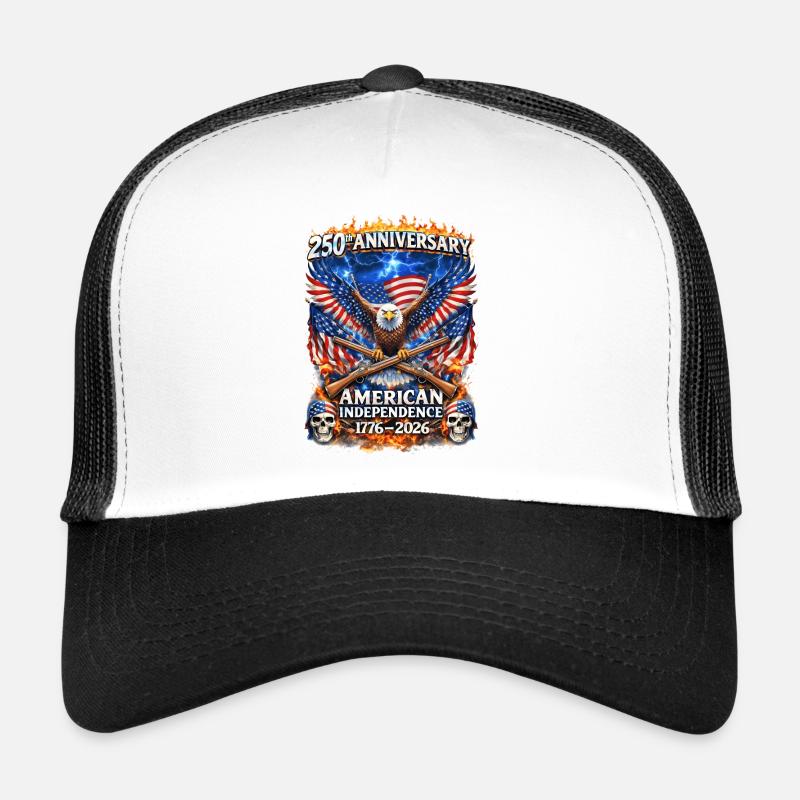 250. American Independence Eagle Trucker Cap