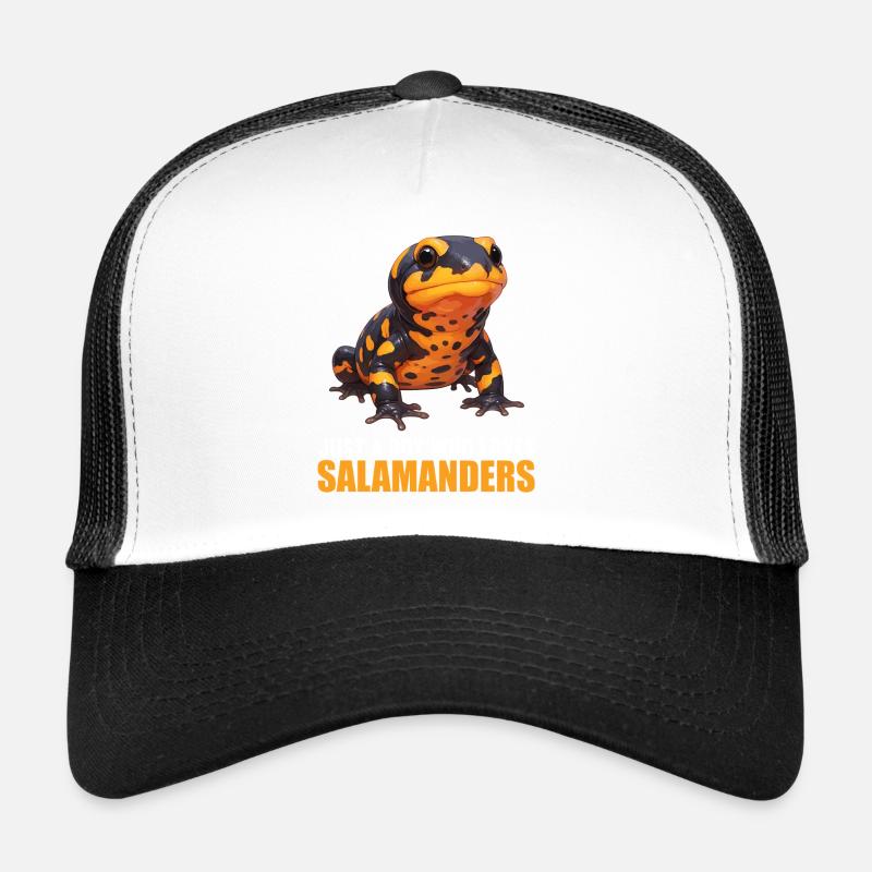 Fire Salamander Salamander Trucker Cap