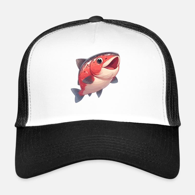 Saumon Saumon Casquette trucker 