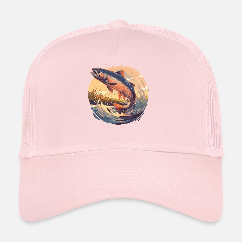 Saumon Saumon Casquette trucker 