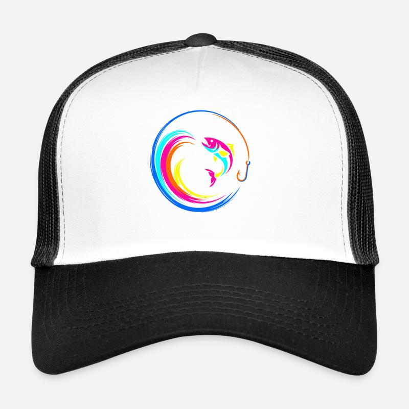 Fish Fish Hook Trucker Cap