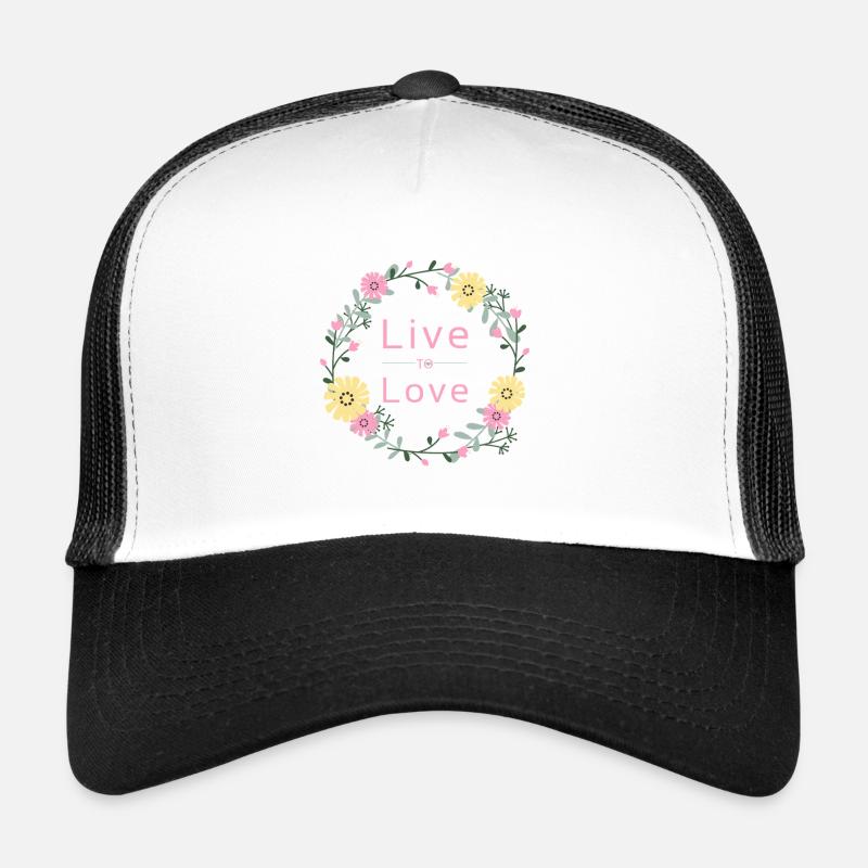 Vivre pour aimer Casquette trucker 