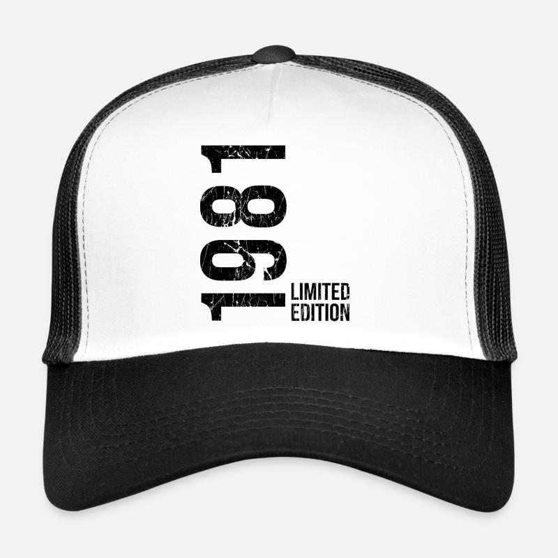 45 ans d’anniversaire millésime 1981 Casquette trucker 