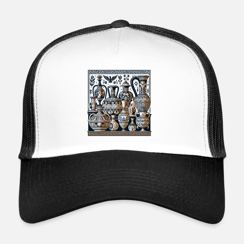 Antike Vasenornamente Griechische Muster Trucker Cap