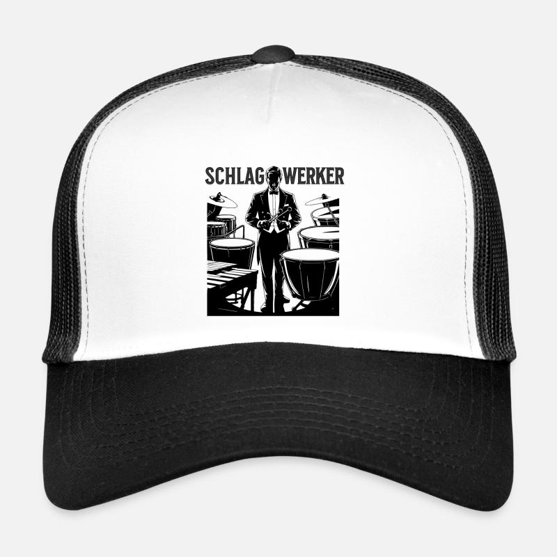 Timbales - orchestre de percussions timbaliste percussion Casquette trucker 