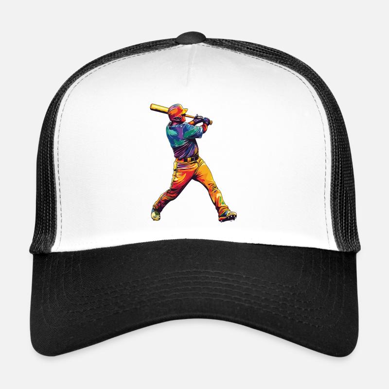 Baseball Strike Trucker Cap