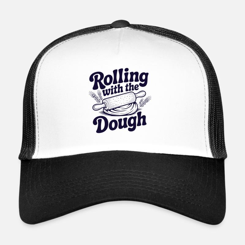 Rolling with the Dough | Backen Humor Trucker Cap