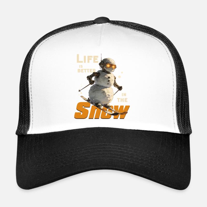 Aventure de Snowman Ski Casquette trucker 