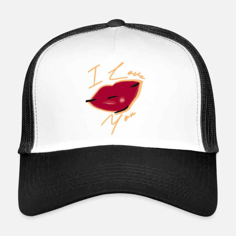 Ich ❤️ DICH ICH LIEBE DICH ICH MUND DICH  Trucker Cap