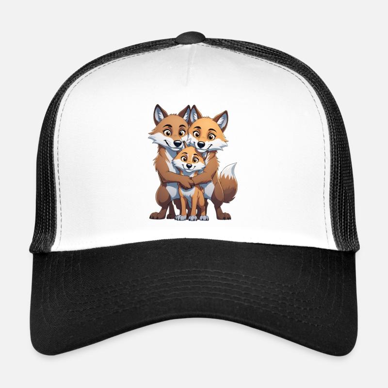 Wolfsfamilie Trio Trucker Cap