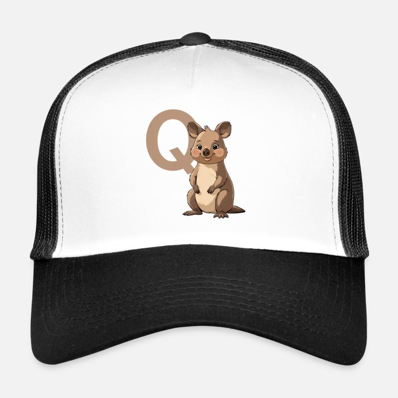 Koala mit Q Mascot-Design Trucker Cap