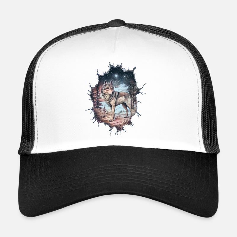 Wolf Trucker Cap
