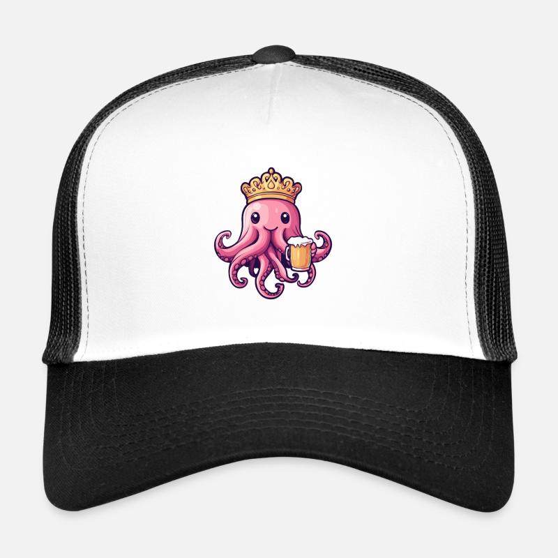 Qualle Bier König Trucker Cap