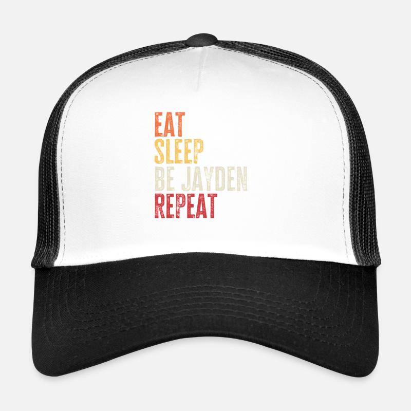 Eat Sleep Be Devon Repeat Retro Name Trucker Cap