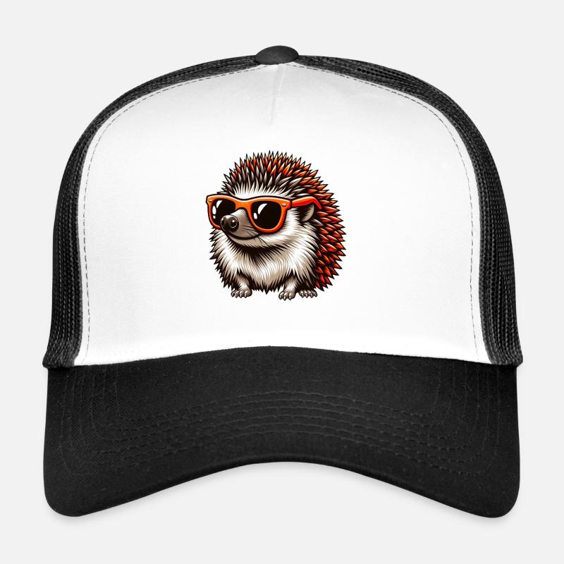 Igel Mit Sonnenbrille Igel Sarkasmus Tierliebhaber Trucker Cap