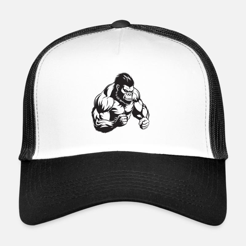Musculation Gorilla Casquette trucker 
