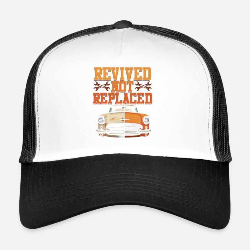 Restauration automobile relancée Non remplacée Casquette trucker 