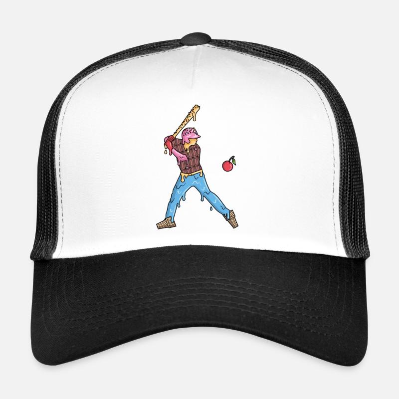 Baseball Baseballer Eiscreme Jungen Baseballspiele Trucker Cap