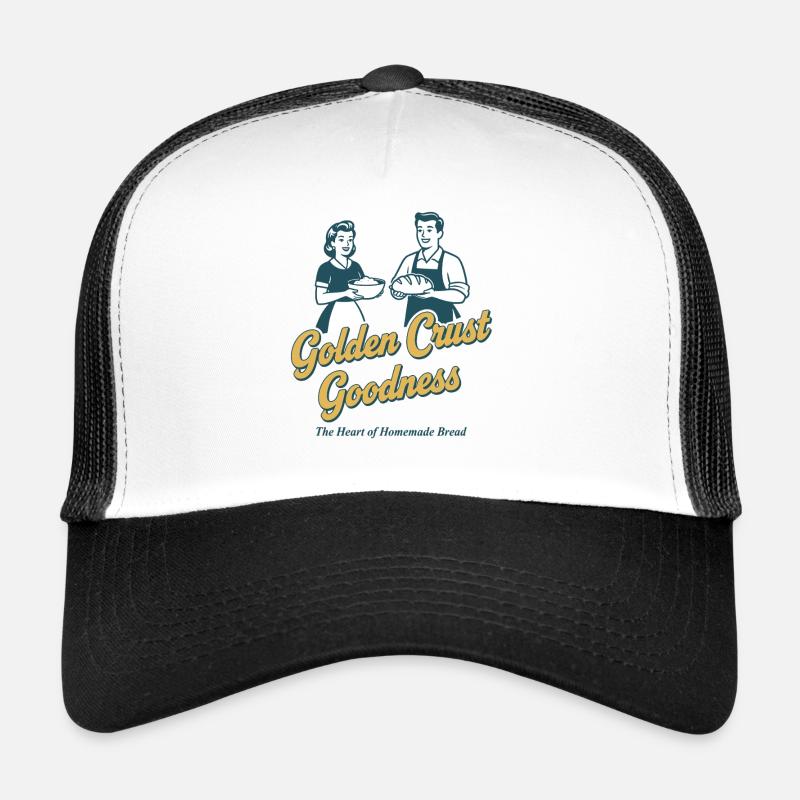 Faire du pain au levain avec une croûte dorée Casquette trucker 