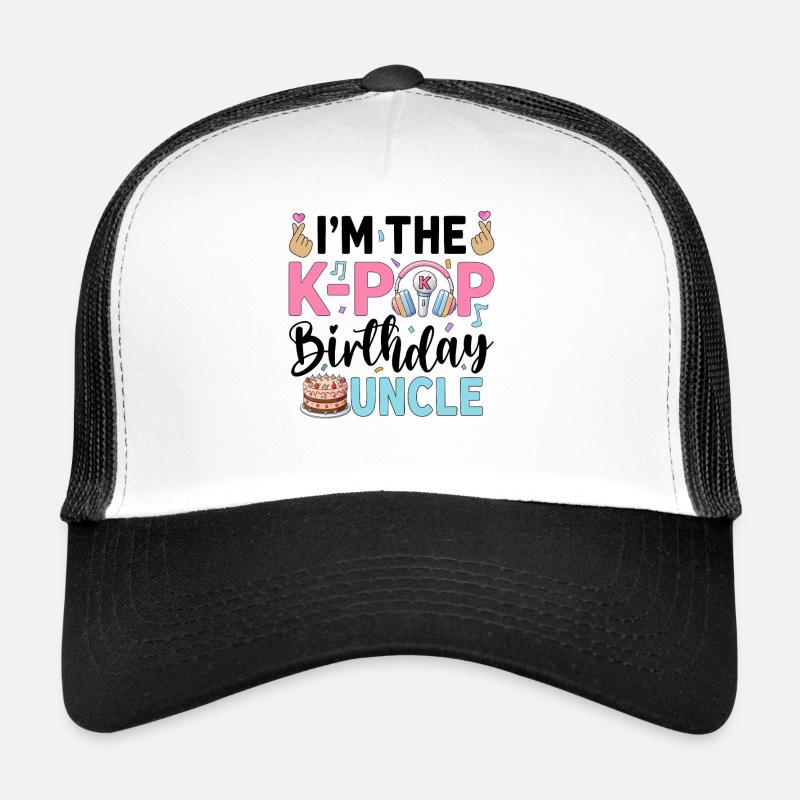 Je suis l’oncle d’anniversaire de la K-Pop Casquette trucker 