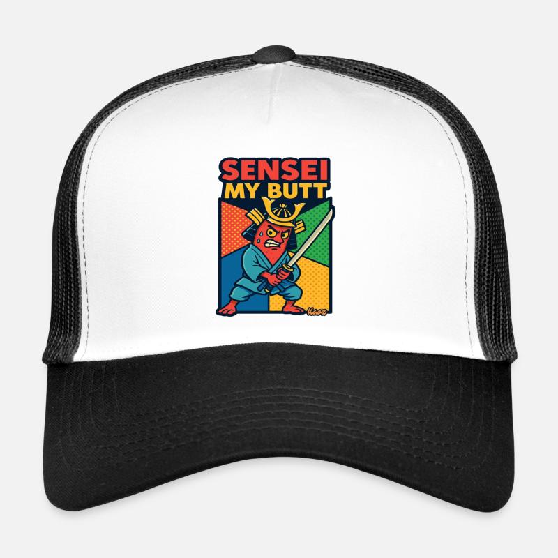 Sensei Mon Samouraï Derrière Casquette trucker 