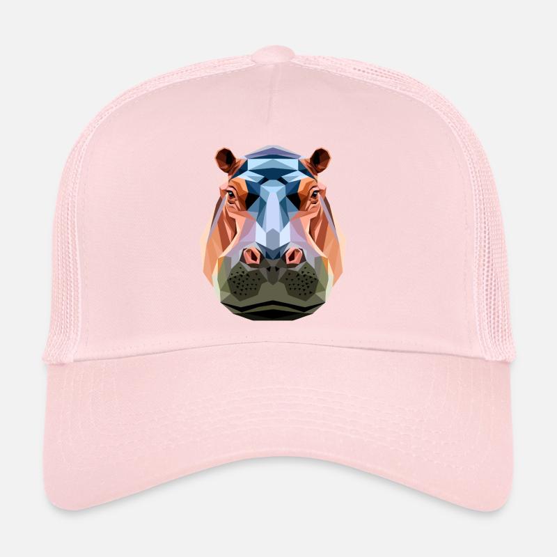 Nilpferd Flusspferd Mama Hippopotamus Cooles Hippo Casquette trucker 