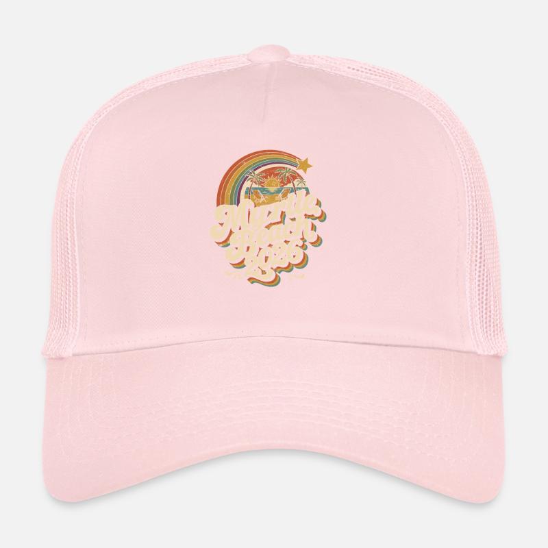 Myrtle Beach 2026 Retro Sonnenuntergang Trucker Cap