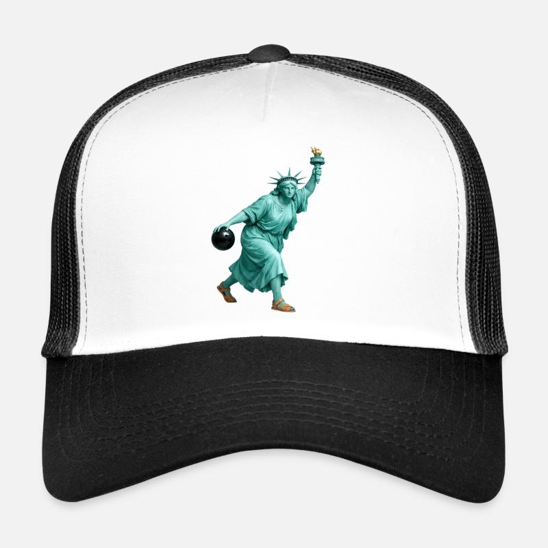 Freiheitsstatue Bowling Trucker Cap