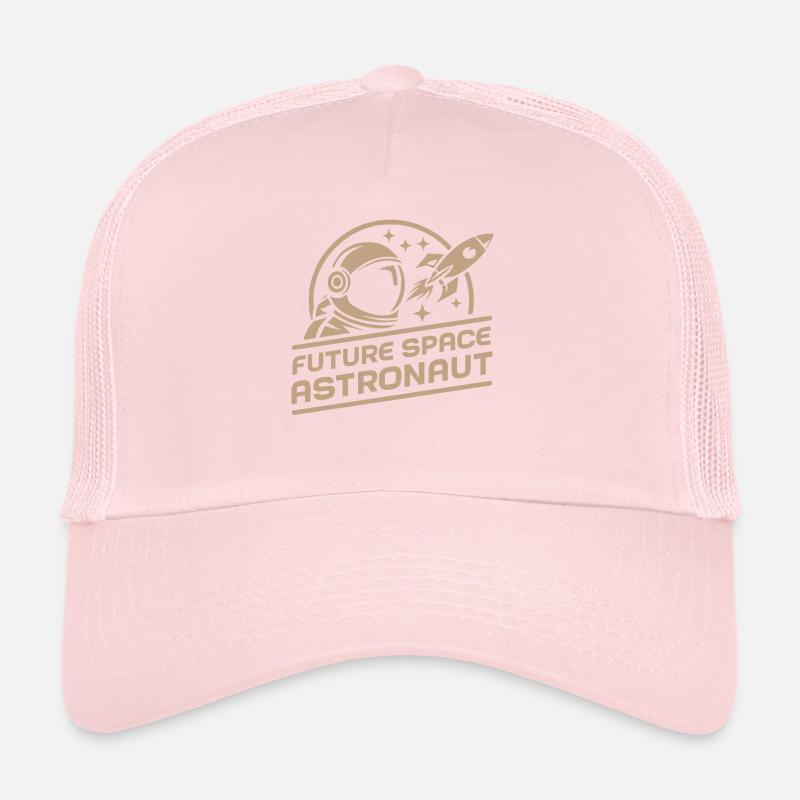 Future Space Astronaut Retro Weltraum Abenteuer Trucker Cap