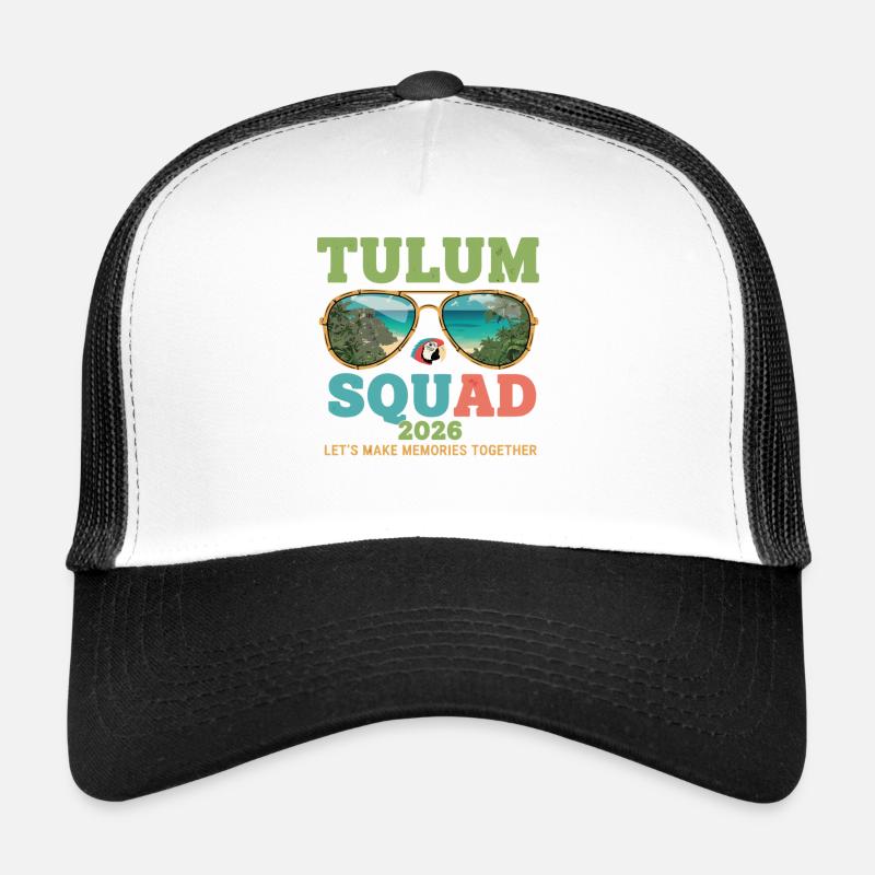 Vacances 2026 de l’équipe de Tulum Casquette trucker 