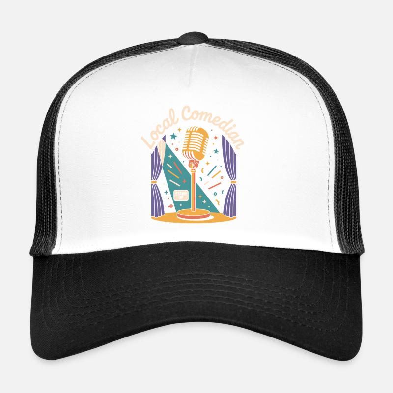 Local comedian Trucker Cap
