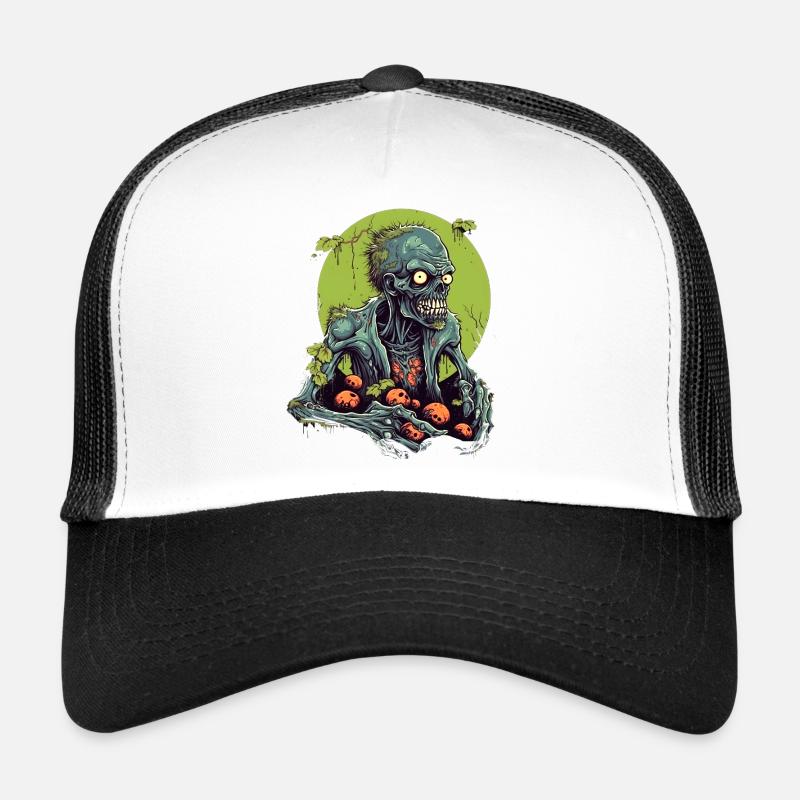 Halloween - Zombie - Horreur - Sorcière Casquette trucker 