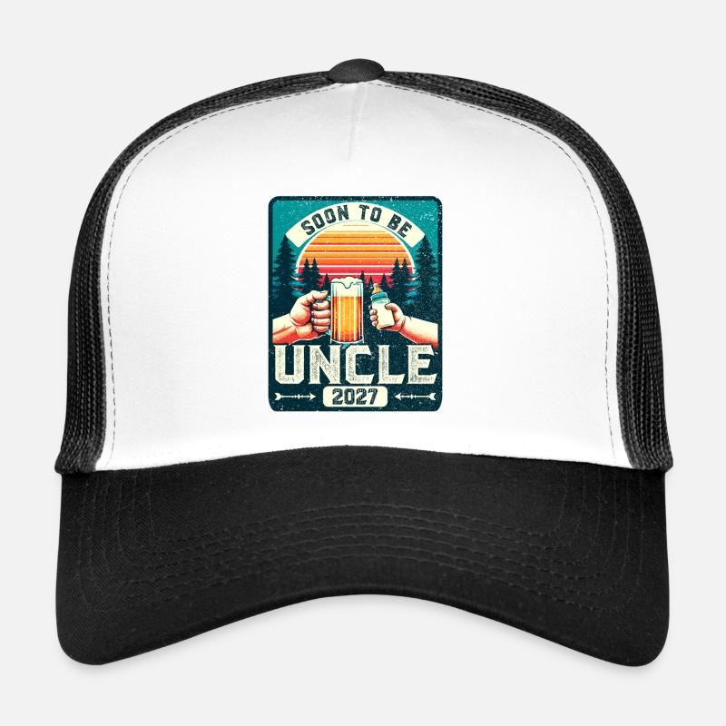 Oncle 2027, Oncle Enceinte, Oncle du Futur Casquette trucker 