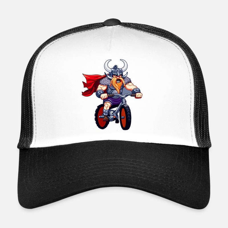 Viking auf Motorrad Trucker Cap